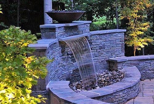 Classical tiered garden fountain