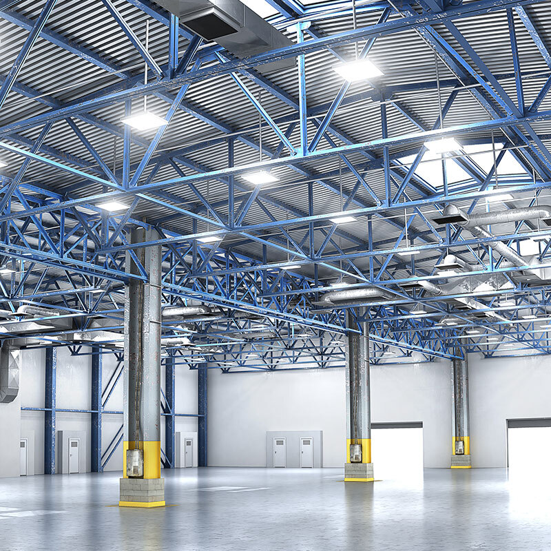 Warehouse LED upgrade retrofit