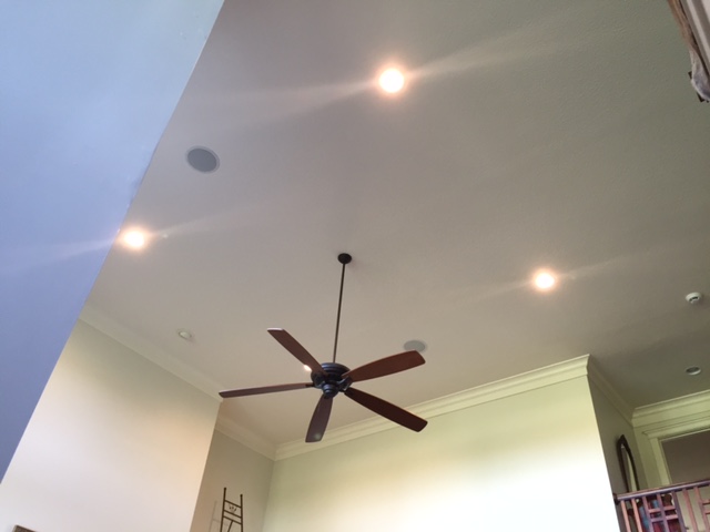 Exterior residential electrical project
