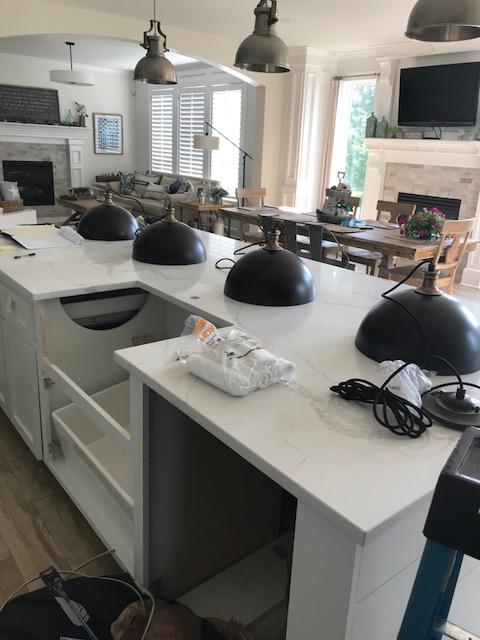 Kitchen electrical remodel