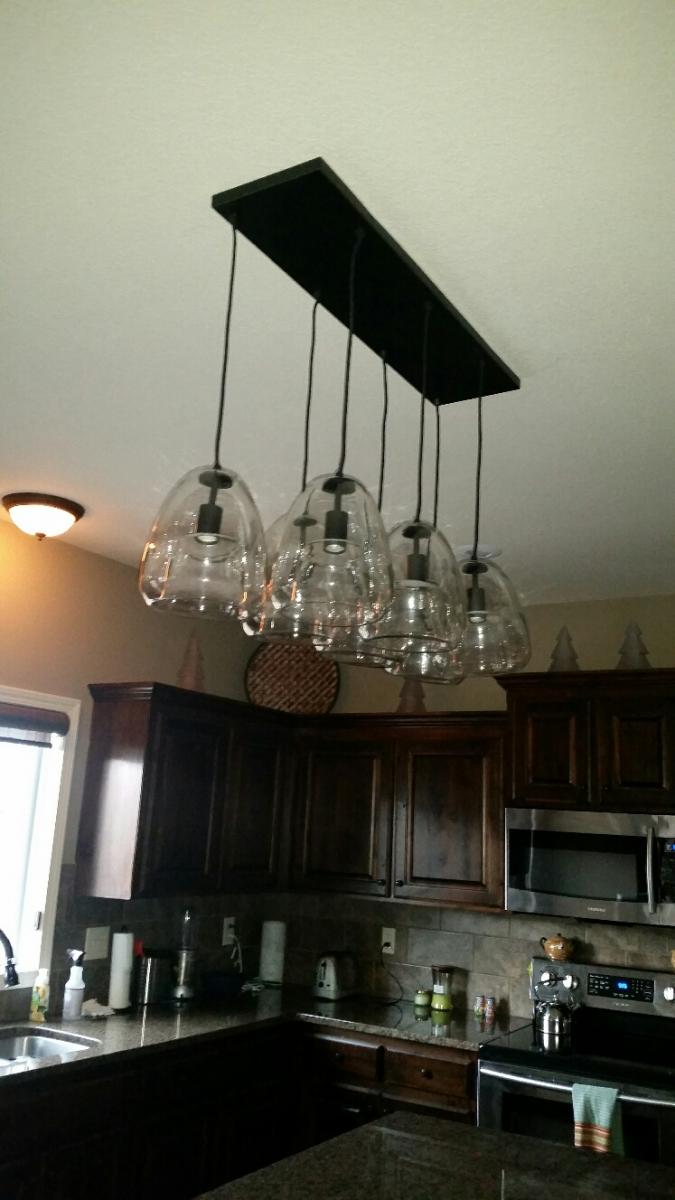 Interior lighting installation