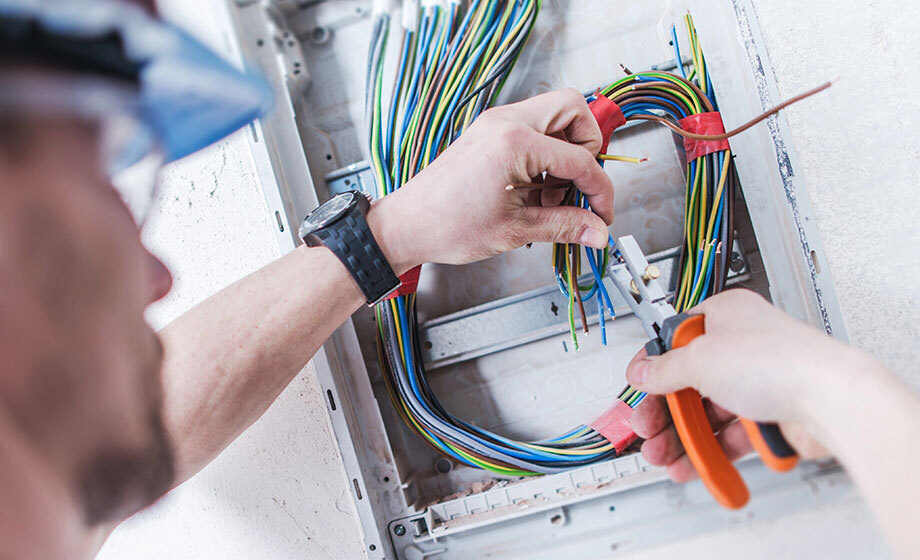 Home inspection electrical report and repairs